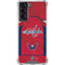 NHL Washington Capitals Home Jersey Galaxy S22 Clear Case