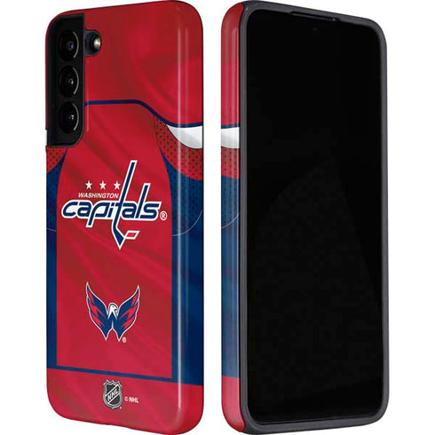 NHL Washington Capitals Home Jersey Galaxy S22 Plus Pro Case