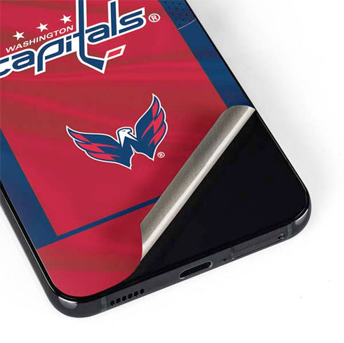 NHL Washington Capitals Home Jersey Galaxy S22 Plus Skin