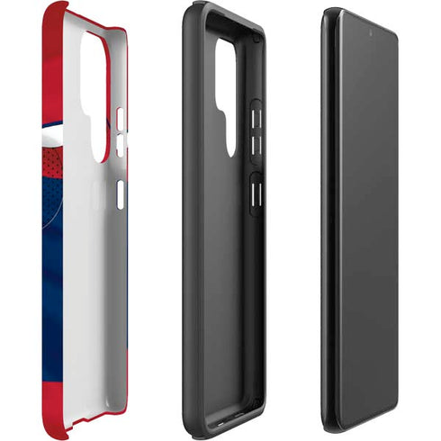 NHL Washington Capitals Home Jersey Galaxy S22 Ultra Pro Case