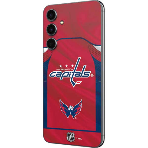 NHL Washington Capitals Home Jersey Galaxy S23 FE Skin