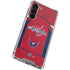 NHL Washington Capitals Home Jersey Galaxy S23 Plus Clear Case