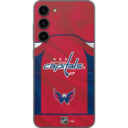 NHL Washington Capitals Home Jersey Galaxy S23 Plus Skin