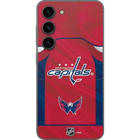NHL Washington Capitals Home Jersey Galaxy S23 Skin