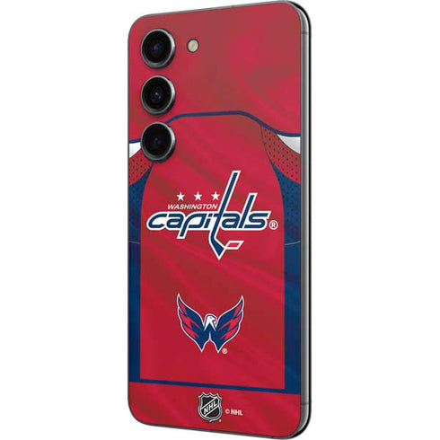 NHL Washington Capitals Home Jersey Galaxy S23 Skin