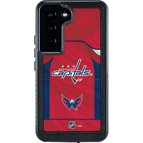 NHL Washington Capitals Home Jersey Galaxy S23 Waterproof Case