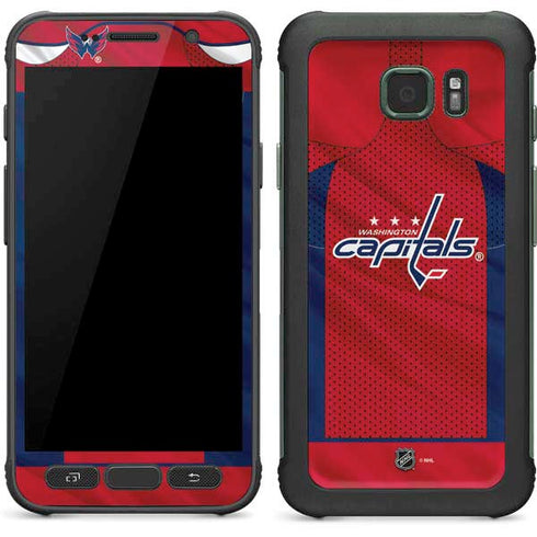 NHL Washington Capitals Home Jersey Galaxy S7 Active Skin