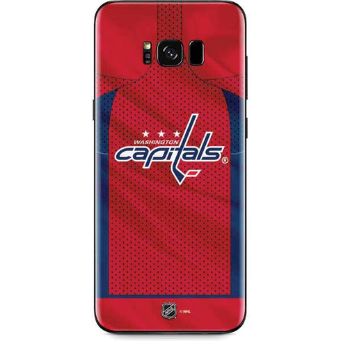 NHL Washington Capitals Home Jersey Galaxy S8 Plus Skin
