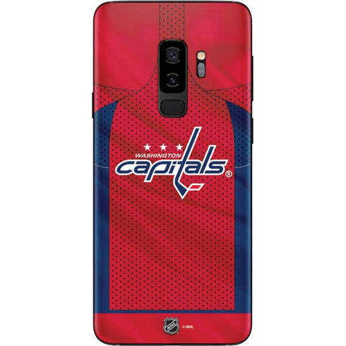 NHL Washington Capitals Home Jersey Galaxy S9 Plus Skin