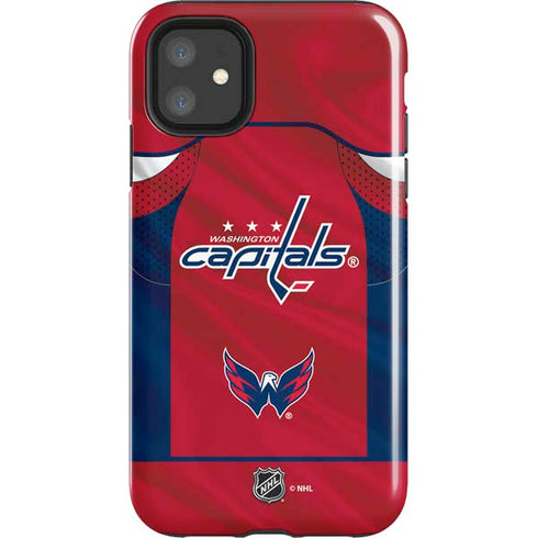 NHL Washington Capitals Home Jersey iPhone 11 Impact Case