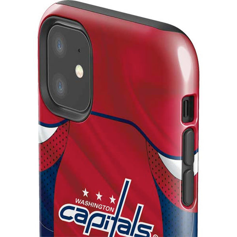 NHL Washington Capitals Home Jersey iPhone 11 Impact Case