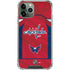 NHL Washington Capitals Home Jersey iPhone 11 Pro Max Clear Case