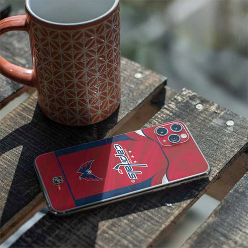 NHL Washington Capitals Home Jersey iPhone 11 Pro Max Skin
