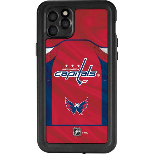 NHL Washington Capitals Home Jersey iPhone 11 Pro Max Waterproof Case