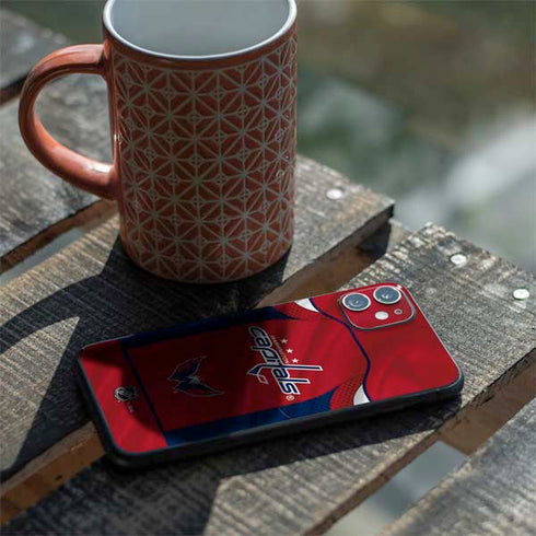 NHL Washington Capitals Home Jersey iPhone 11 Skin