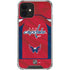 NHL Washington Capitals Home Jersey iPhone 12 Clear Case