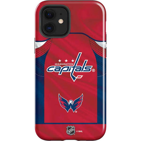 NHL Washington Capitals Home Jersey iPhone 12 Impact Case