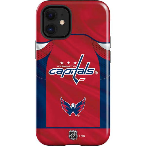 NHL Washington Capitals Home Jersey iPhone 12 Mini Impact Case
