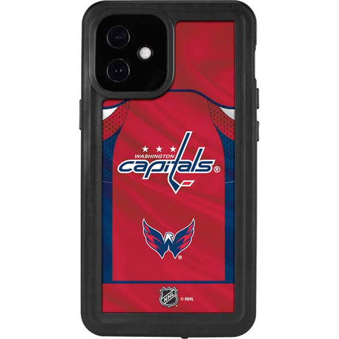 NHL Washington Capitals Home Jersey iPhone 12 Mini Waterproof Case