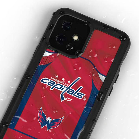 NHL Washington Capitals Home Jersey iPhone 12 Mini Waterproof Case