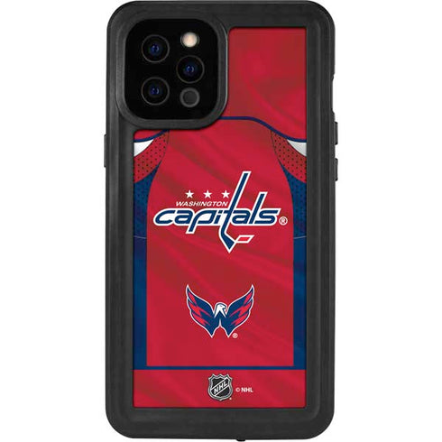 NHL Washington Capitals Home Jersey iPhone 12 Pro Max Waterproof Case