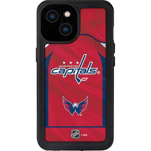 NHL Washington Capitals Home Jersey iPhone 13 Mini Waterproof Case