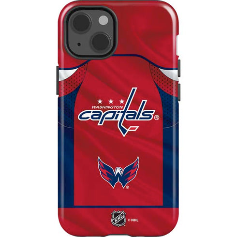 NHL Washington Capitals Home Jersey iPhone 15 Impact Case