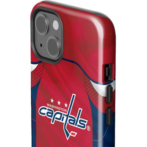 NHL Washington Capitals Home Jersey iPhone 15 Impact Case