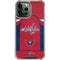NHL Washington Capitals Home Jersey iPhone 14 Pro Max Clear Case