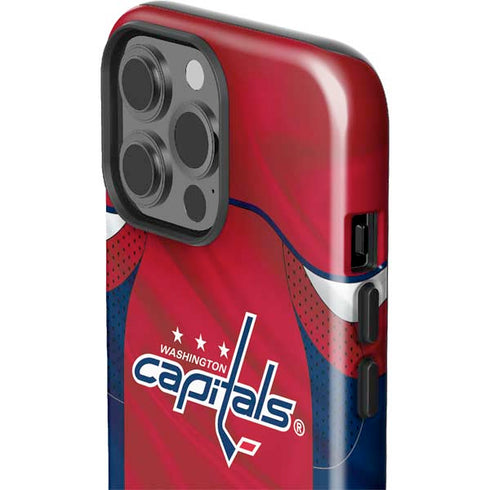 NHL Washington Capitals Home Jersey iPhone 15 Pro Max Impact Case