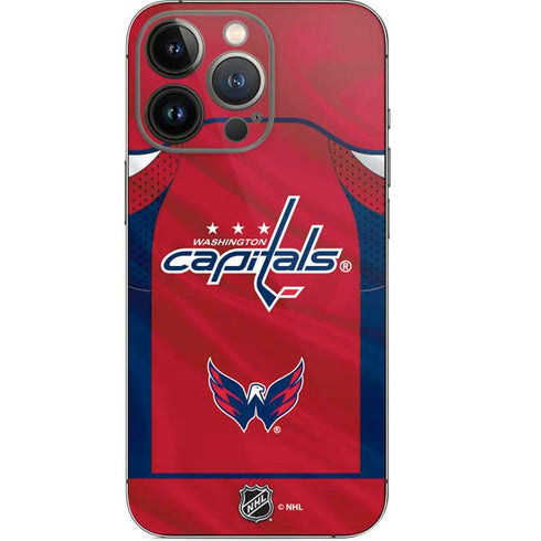 NHL Washington Capitals Home Jersey iPhone 14 Pro Skin