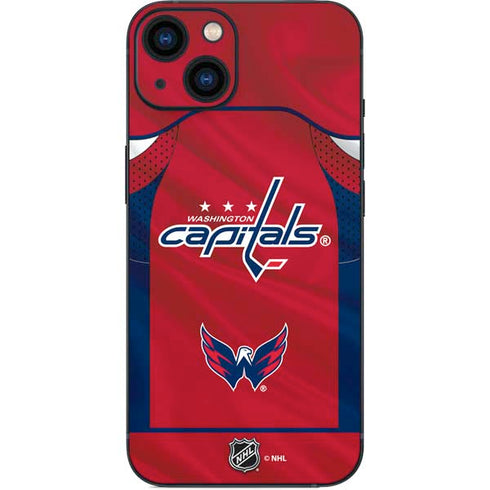 NHL Washington Capitals Home Jersey iPhone 14 Skin