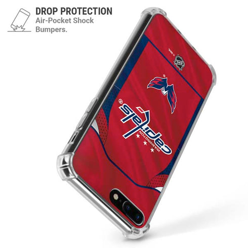 NHL Washington Capitals Home Jersey iPhone 7/8 Plus Clear Case