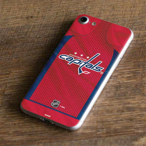 NHL Washington Capitals Home Jersey iPhone 7 Skin