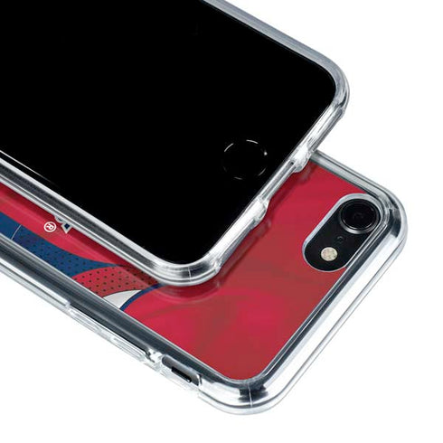 NHL Washington Capitals Home Jersey iPhone SE (2nd & 3rd Gen) Clear Case