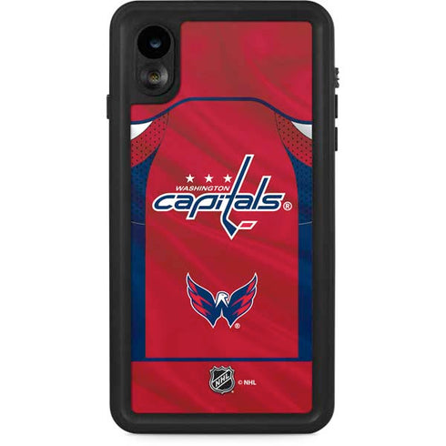 NHL Washington Capitals Home Jersey iPhone XR Waterproof Case