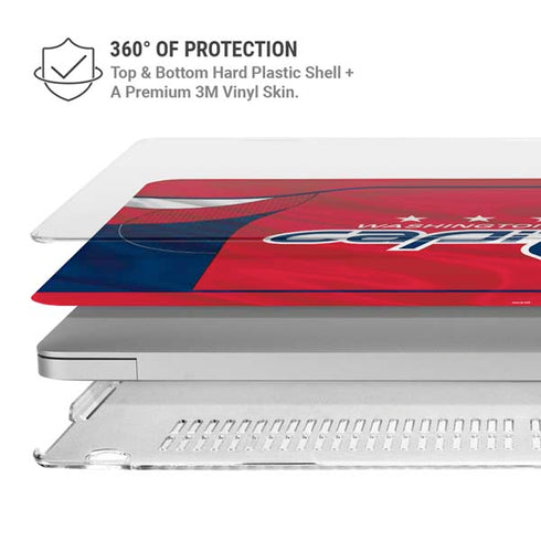 NHL Washington Capitals Home Jersey MacBook Air 15in (2023-2025) Case plus Skin