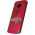 NHL Washington Capitals Home Jersey Moto E5 Play Skin