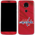 NHL Washington Capitals Home Jersey Moto E5 Plus Skin