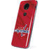 NHL Washington Capitals Home Jersey Moto E5 Plus Skin