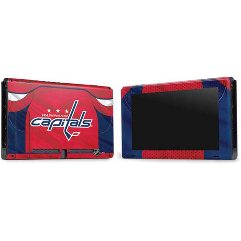 NHL Washington Capitals Home Jersey Nintendo Switch Bundle Skin
