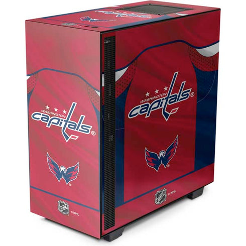 NHL Washington Capitals Home Jersey NZXT H510 Compact ATX Mid-Tower Case Skin