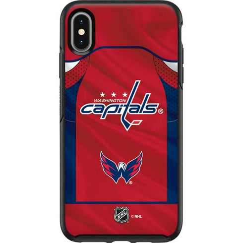 NHL Washington Capitals Home Jersey Otterbox Symmetry iPhone Skin