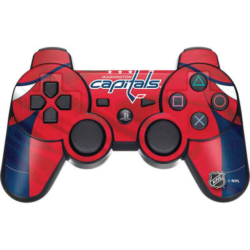 NHL Washington Capitals Home Jersey PS3 Dual Shock wireless controller Skin