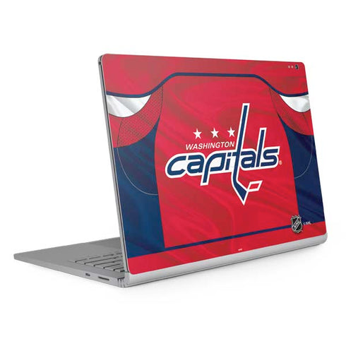 NHL Washington Capitals Home Jersey Surface Book 2 15in Skin