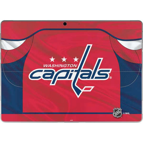 NHL Washington Capitals Home Jersey Surface Pro 8 Skin