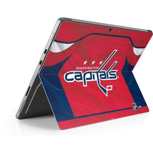 NHL Washington Capitals Home Jersey Surface Pro 8 Skin