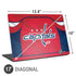 NHL Washington Capitals Home Jersey Universal Laptop 17in (13.8 x 10in) Skin