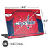 NHL Washington Capitals Home Jersey Universal Laptop 18in (14.6 x 10.6in) Skin