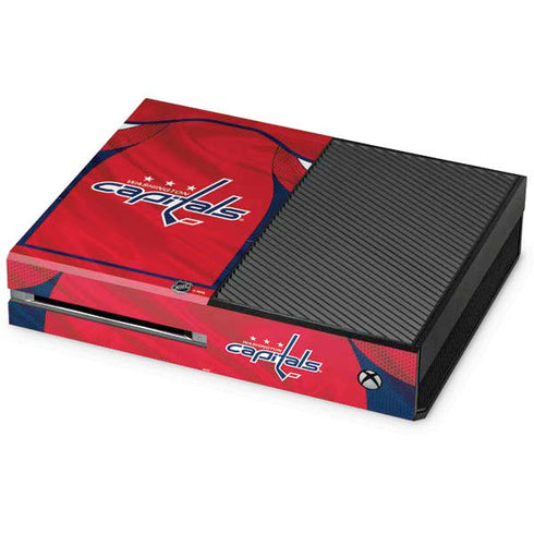 NHL Washington Capitals Home Jersey Xbox One Console Skin